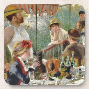 Mahlzeit der Ruderpartie Vintage Renoir Getränkeuntersetzer