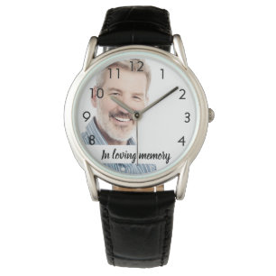 Mahnmännchen des benutzerdefinierten Fotos Armbanduhr