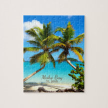 Maho Bucht-Strand-Johannes-Puzzlespiel