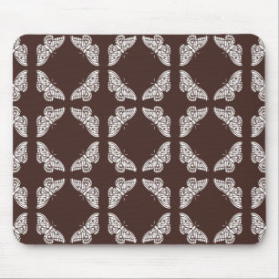 Mahogany Arts and Crafts Schmetterlinge Mousepad