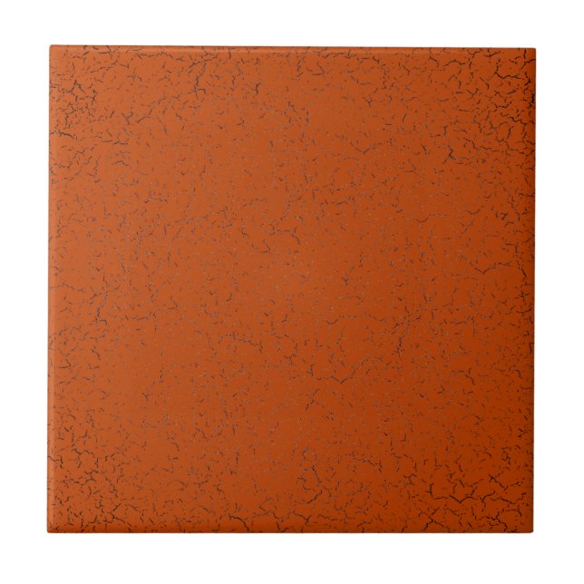 Mahogany Brown Crackle Glaze Solid Color Tile Fliese (Vorderseite)