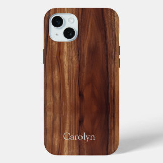 Mahogany Imitats Holzkörner kundenspezifisch Case-Mate iPhone Hülle