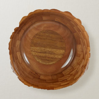 MAHOGANY SEGMENTED BOWL RUNDES KISSEN