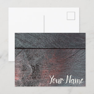 Mahogany wood background used look feiertagspostkarte
