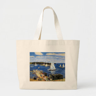 Mahone Bay von William Glackens Jumbo Stoffbeutel