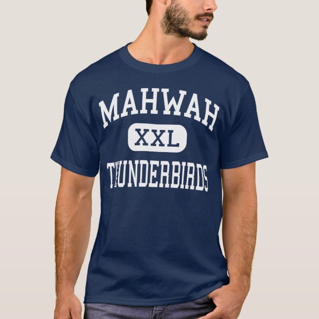 Mahwah - Thunderbirds - hoch - Mahwah New-Jersey T-Shirt (Vorderseite)