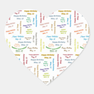 Mai, 12 Anniversaire Sticker