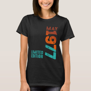 Mai 1977 Jahr 1977 Retro 1977 Vintag 1977 Seit 1 T-Shirt