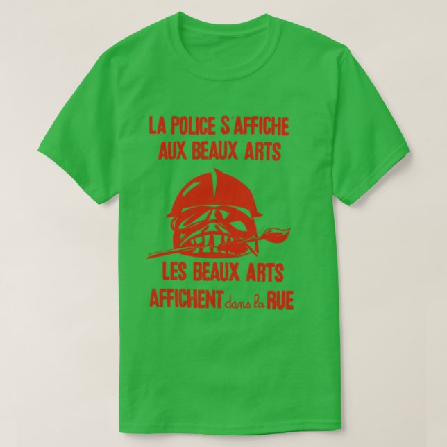 Mai 68 Paris Riots T-Shirt (Design vorne)