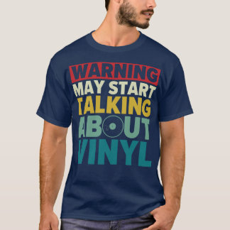 Mai beginnen Gespräche über Vinyl Funny Platten LP T-Shirt