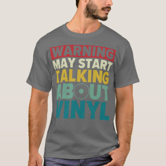 Mai beginnen Gespräche über Vinyl Funny Platten LP T-Shirt