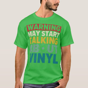 Mai beginnen Gespräche über Vinyl Funny Platten LP T-Shirt