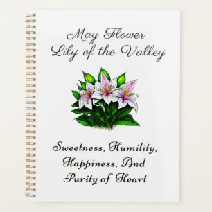 Mai Blume Lily of the Valley Floral Planer