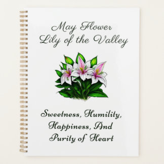 Mai Blume Lily of the Valley Floral Planer