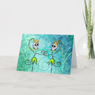 Mai Blume Zuckerkarte Karte