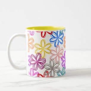 Mai Blume Zweifarbige Tasse