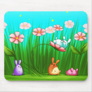 Mai-Blumen-Spaß Mousepad
