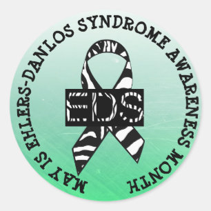 Mai est Ehlers-Danlos syndrome Stickers Mois