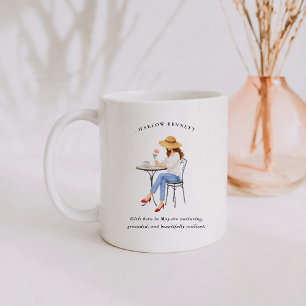 Mai Geburtsmonat Mädchen   Monogramm  Kaffeetasse