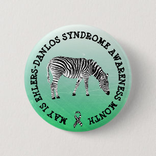 Mai ist das Ehlers-Danlos-Syndrom Monat Button