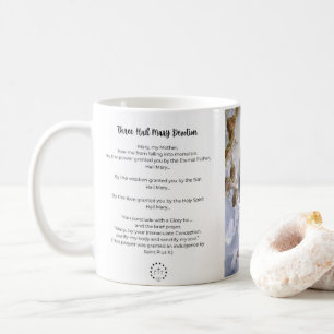 Mai—Monat Mary Three Hail Mary Tasse