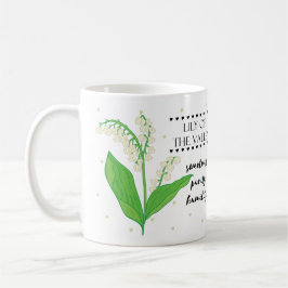 Mai Mug Fleur de naissance avec sens Fleur