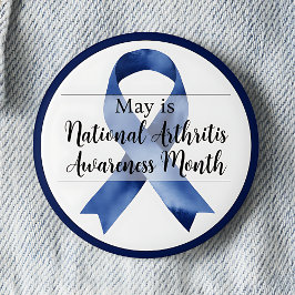 Mai Nationaler Arthritis-Aufklärungsmonat Button