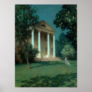 Mai Night, 1906 von Willard Leroy Metcalf Poster
