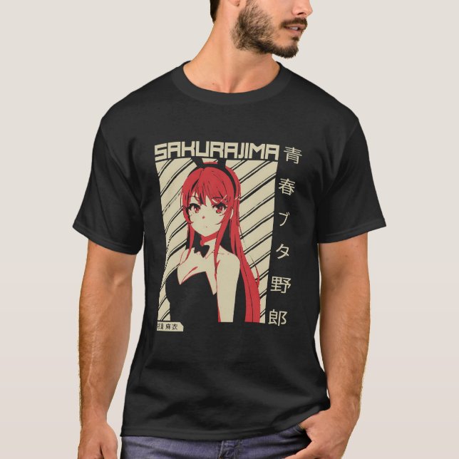 Mai Sakurajima - Rascal träumt nicht von Bunny Gi T-Shirt (Vorderseite)