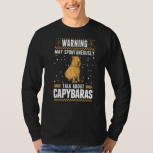 Mai spontan über Capybaras sprechen T-Shirt