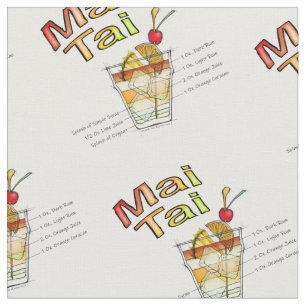 MAI TAI COCKTAIL-REZEPT KUNST STOFF