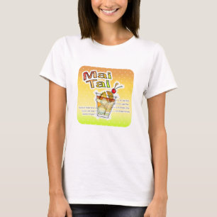 MAI TAI COCKTAIL-REZEPT KUNST T-Shirt