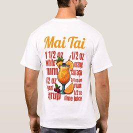 Mai Tai T-Shirt – Tropical Tiki Cocktail