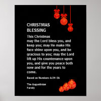 MAI THE LORD BLESS YOU Numbers 6 Christmas