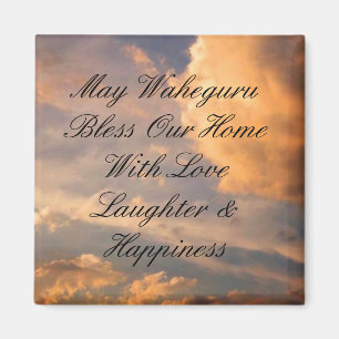 Mai Waheguru segnen unseren Zuhausemagneten Magnet