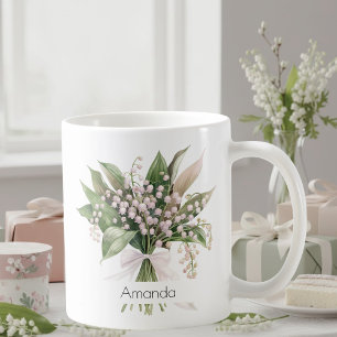 Maiblumen-Tasse Mugglocke-Tasse Kaffeetasse