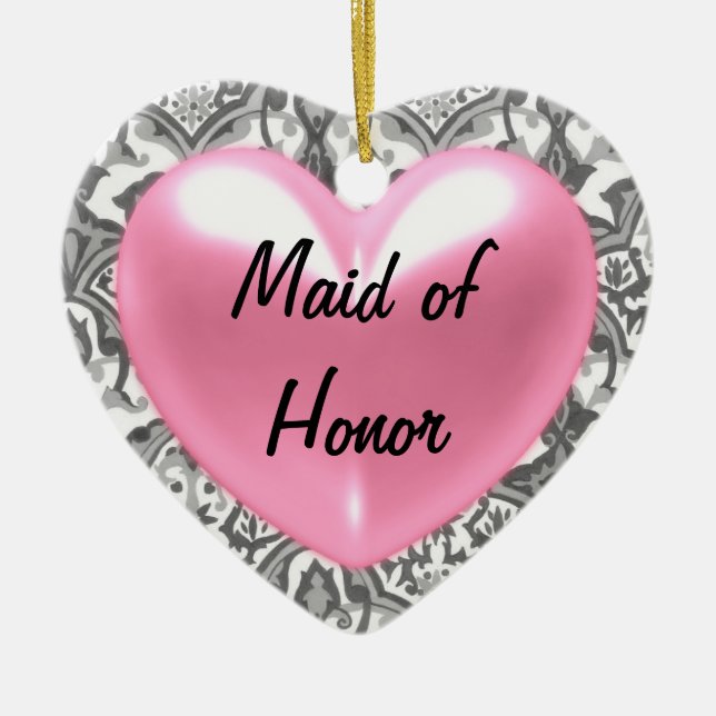 Maid of Honor Keramik Ornament (Vorne)