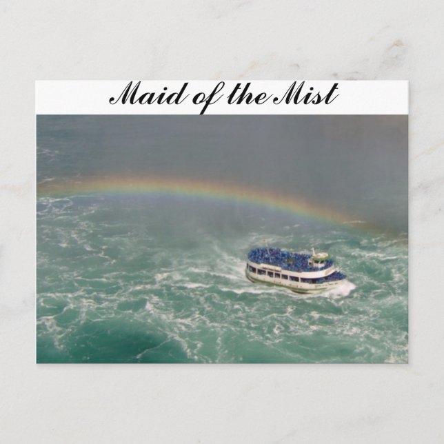 Maid of the Mist Postkarte (Vorderseite)