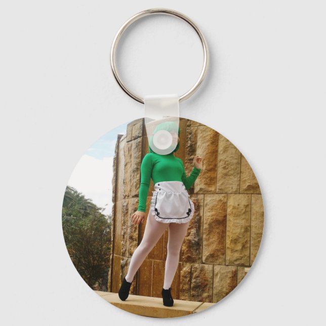 Maid Saria (Ocarina der Zeit) Schlüsselanhänger (Vorderseite)