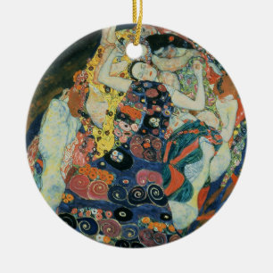 Maiden, 1913 (Öl auf Leinwand) Keramikornament