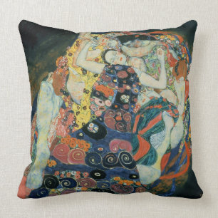 Maiden, 1913 (Öl auf Leinwand) Kissen