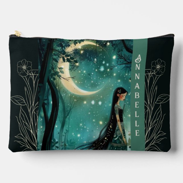 Maiden dans le petit sac d'accessoires au clair de (Recto)