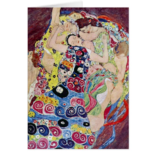 Maiden (Jungfrau), Gustav Klimt, Vintager Jugendst (Vorne)