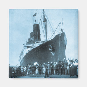 Maiden Voyage of RMS Lusitania, 13. September 1907 Magnet