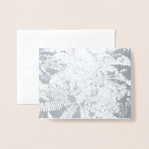 Maidenhair Ferns-Jeder Anlass-Karte: Folienkarte