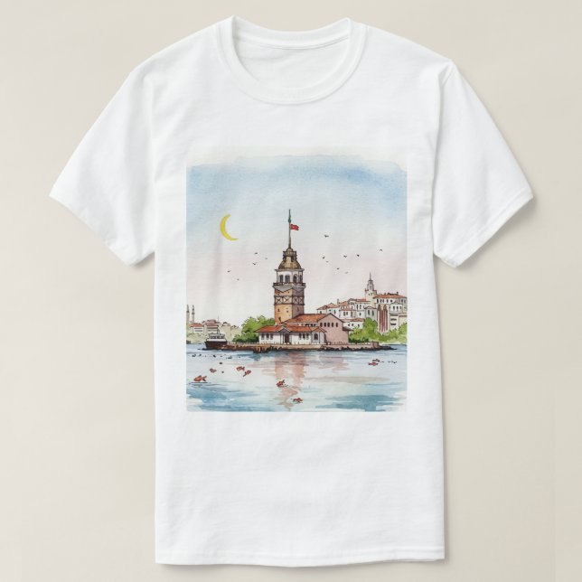 Maiden's Tower T-Shirt (Design vorne)