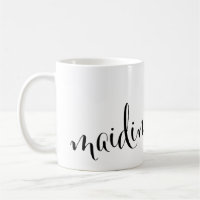 maidin mhaith Good Morning Irish Gaelic Tasse