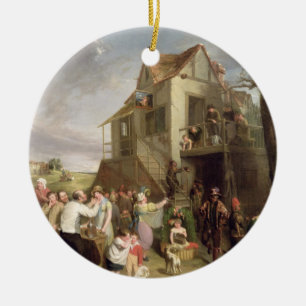 Maifeiertag, c.1811-12 (Öl auf Leinwand) Keramikornament