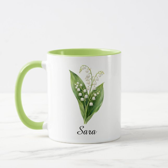 Maigeburtsblume Maiglöckchen-Tasse Tasse (Links)