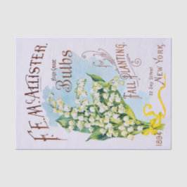 Maiglöckchen-Antiken-Druck-Seidenpapier Seidenpapier